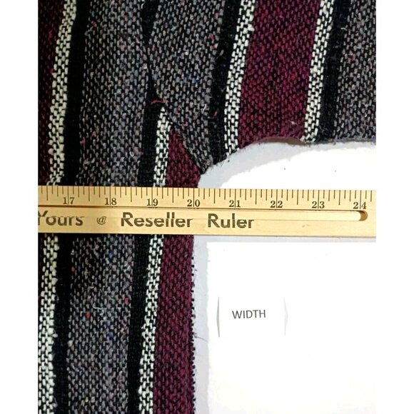 Mexican Baja Sz S Hoodie Womens  Hydration Nation Hippie Pullover Surfer Poncho - Picture 8 of 11